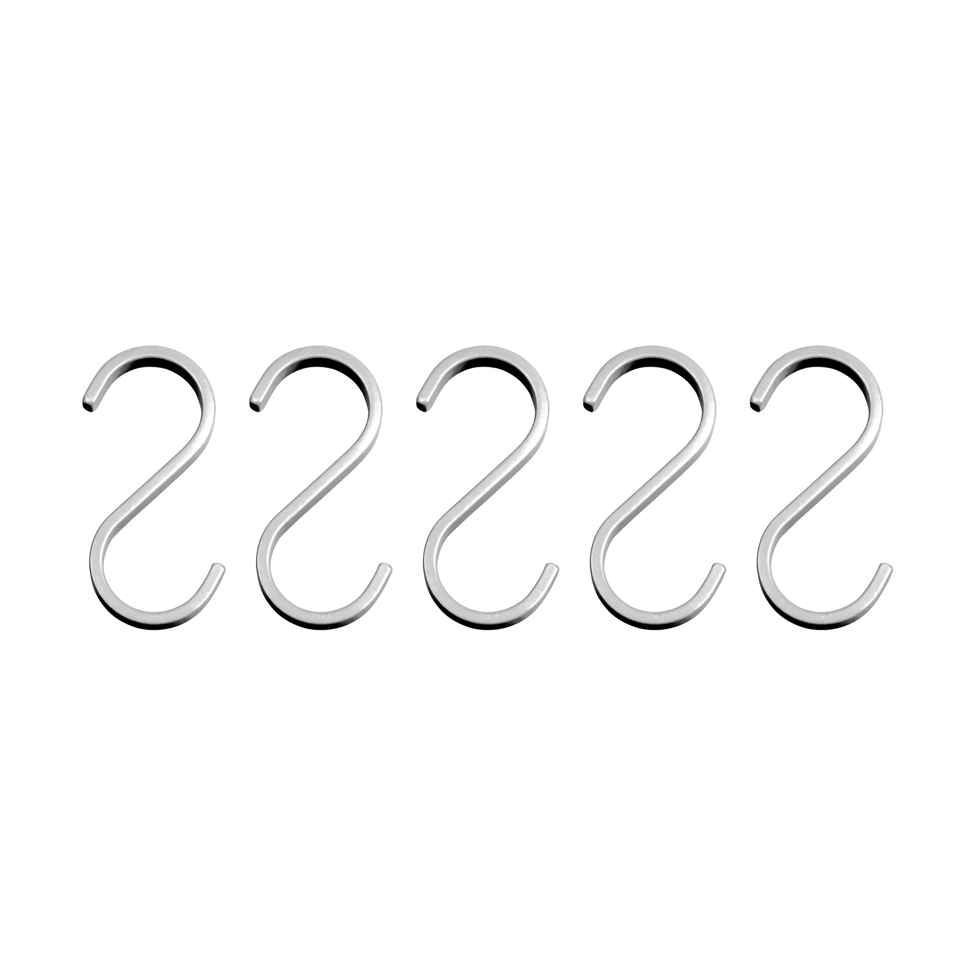 Hang-it hook 5-pack, Silver-coloured Mette Ditmer