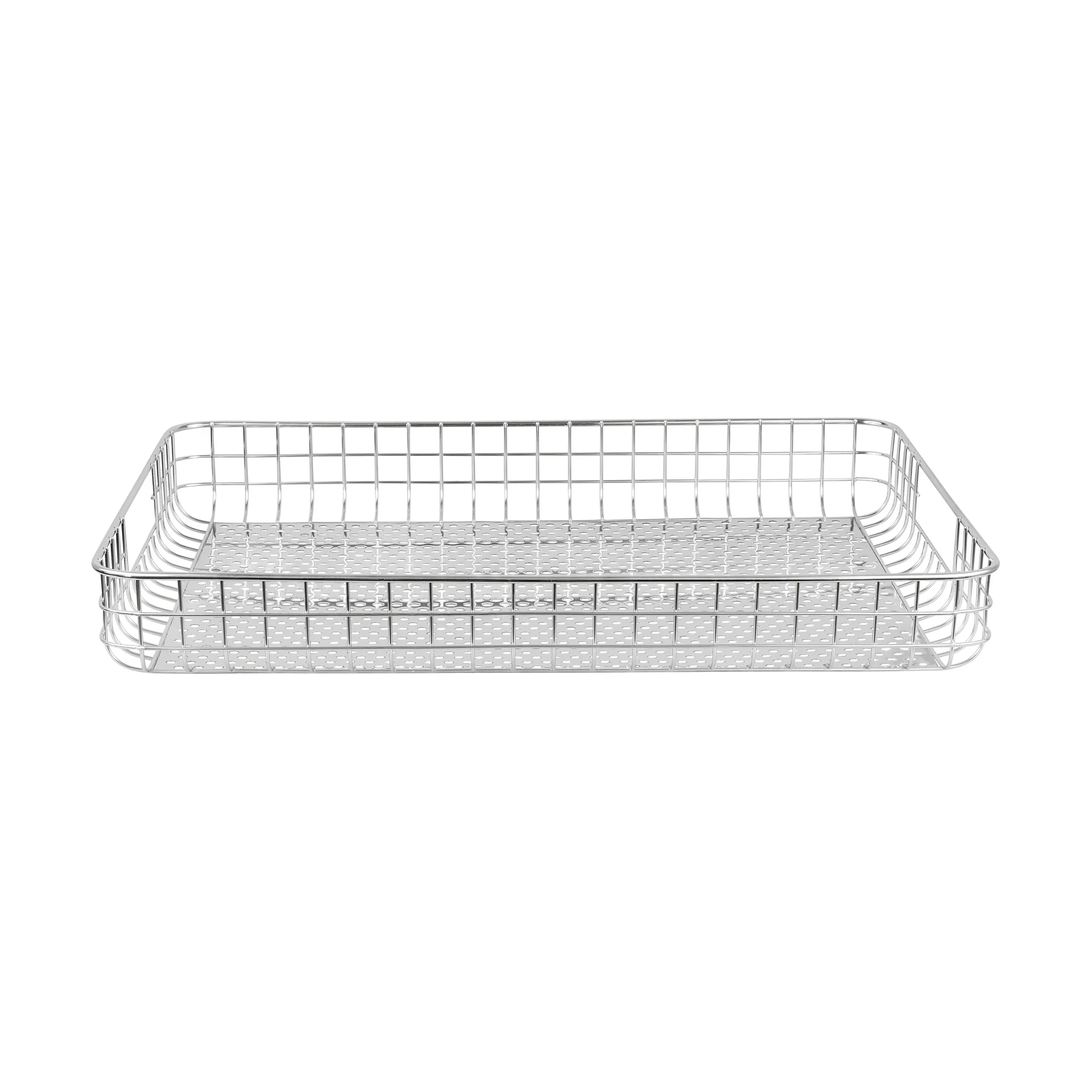 Lift serving tray 33.5x45.5 cm, Chrome Mette Ditmer