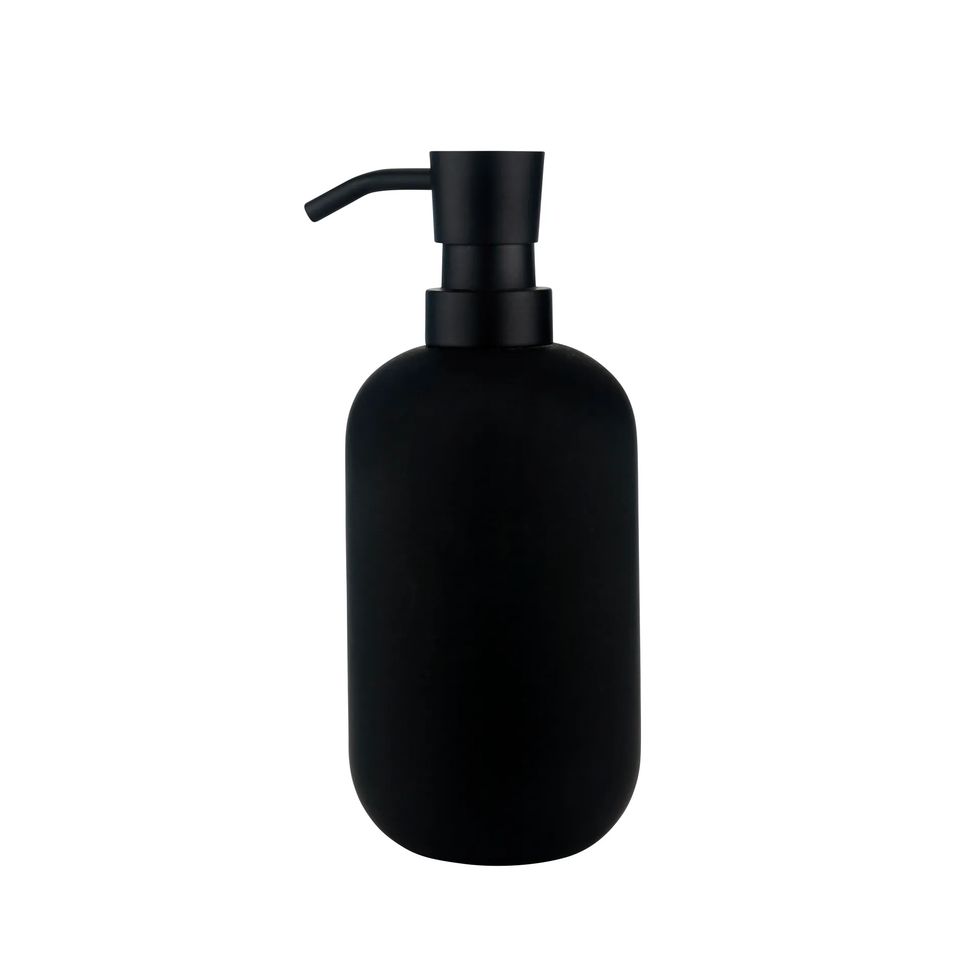 Lotus soap dispenser high, Black Mette Ditmer