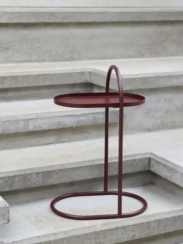 Moves side table - Red, 34.5x51x75.5 cm - Mette Ditmer