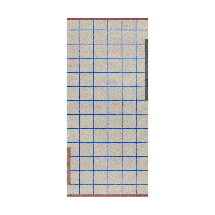Network all-round rug large - Sand - Mette Ditmer
