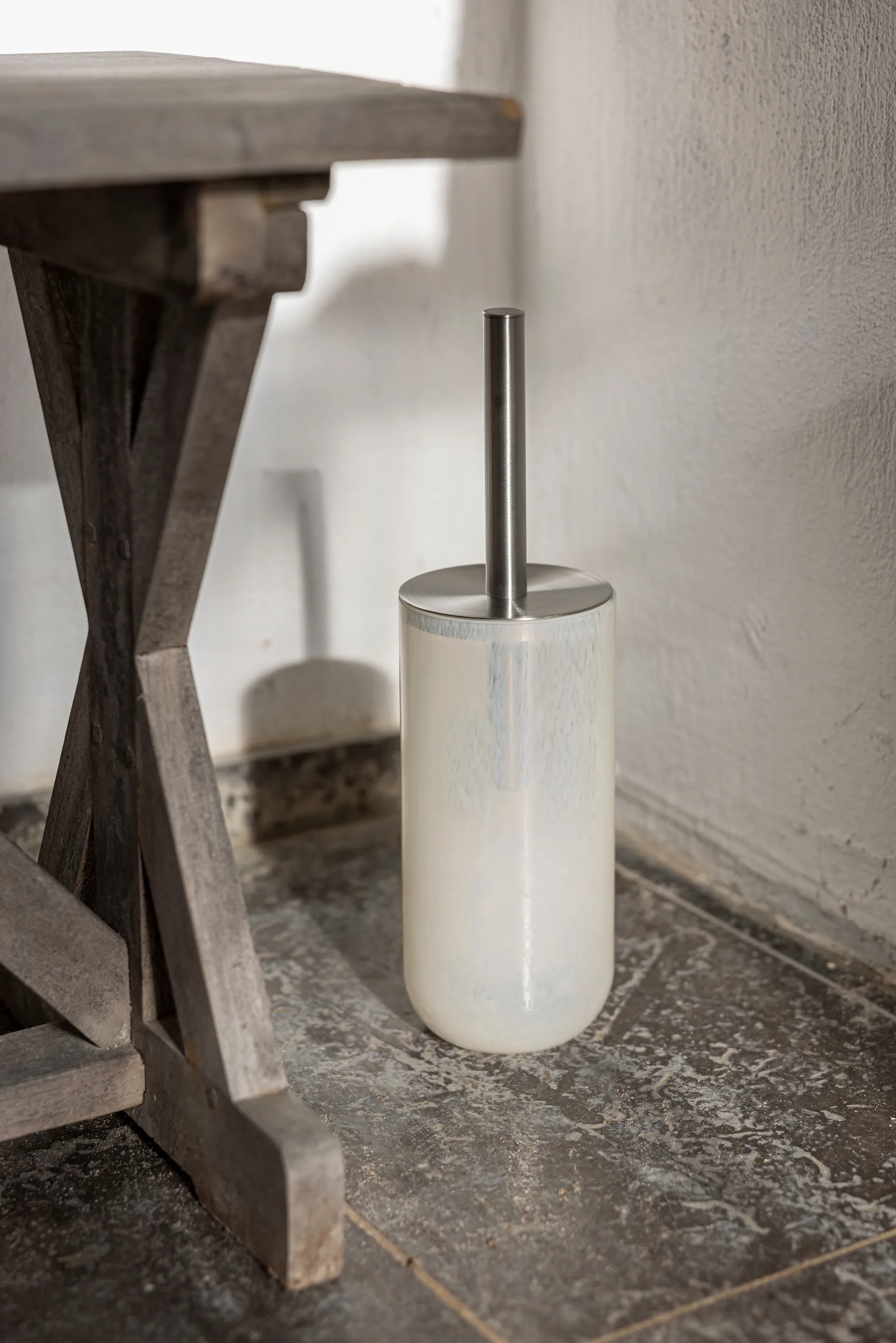 Opal toilet brush, Linen Mette Ditmer