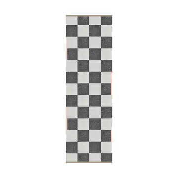 Square all-round hallway runner - Dark grey, 77x240 cm - Mette Ditmer