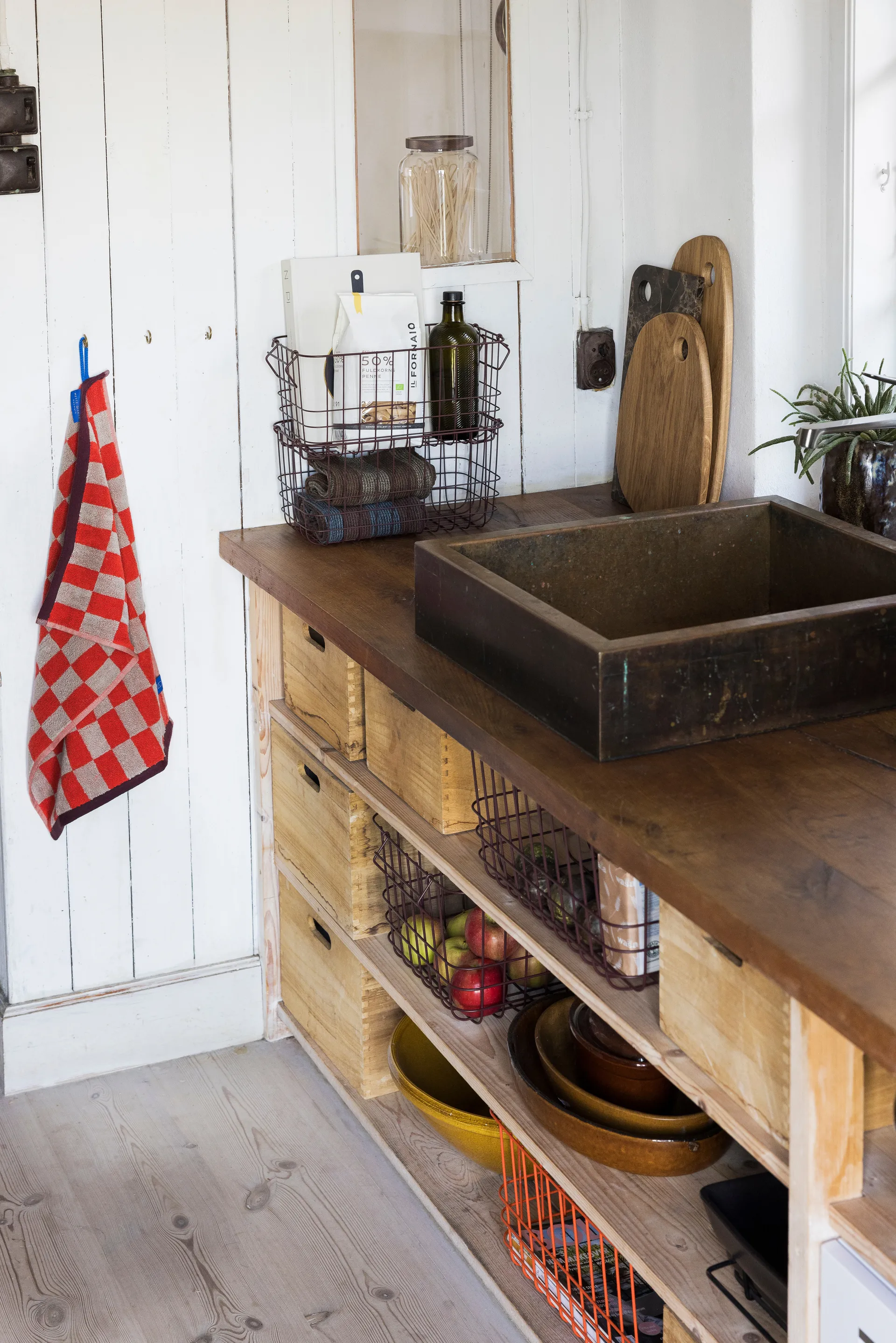 Store-it storage basket medium, Wine Mette Ditmer