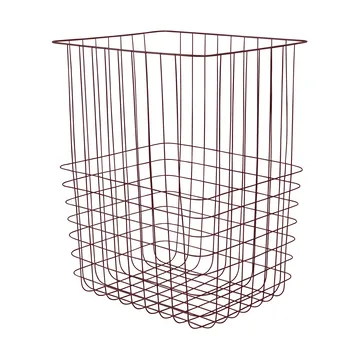 Store-it storage basket with cotton bag large - Wine - Mette Ditmer