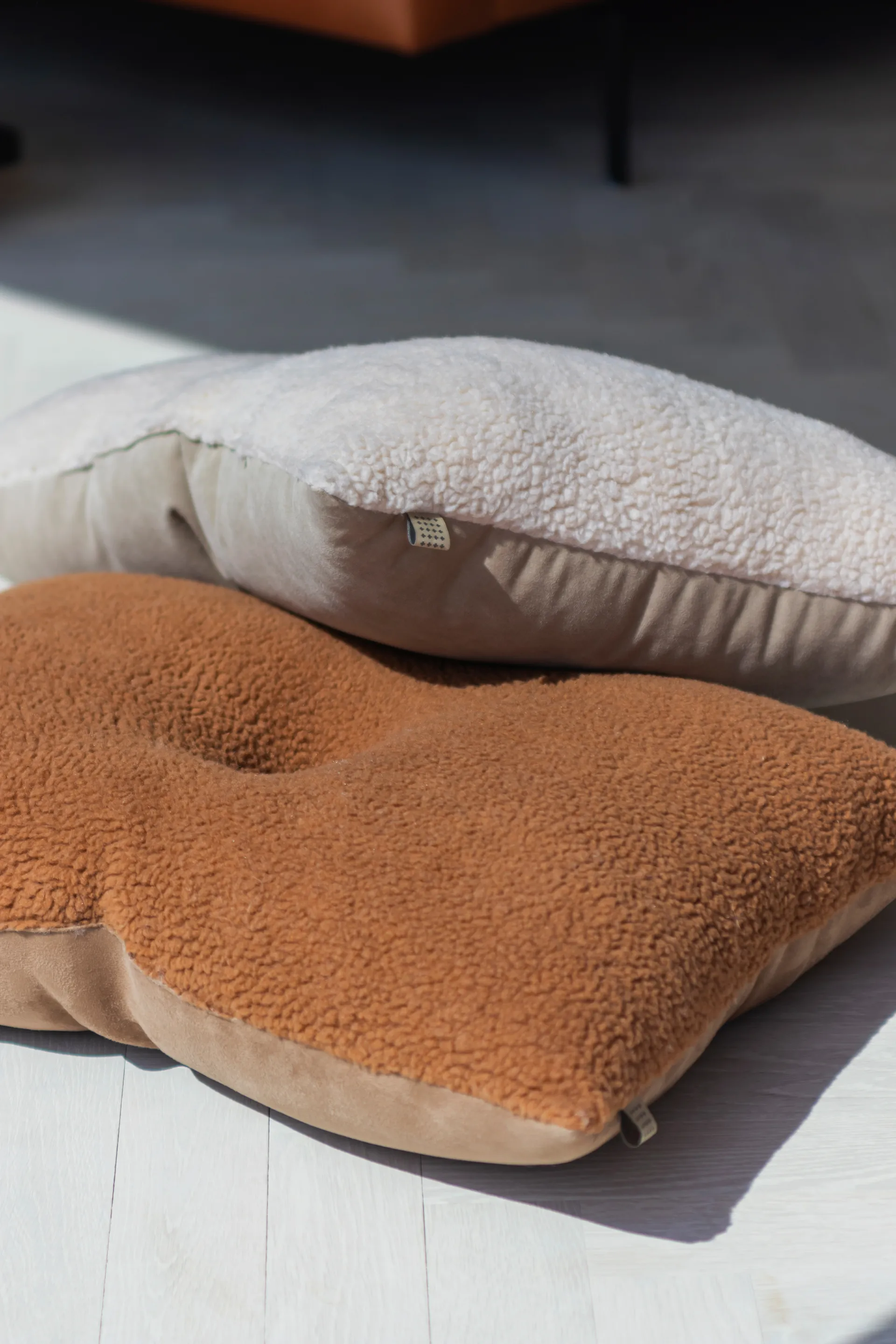 Teddy cushion 45x60 cm, Bronze-brown Mette Ditmer