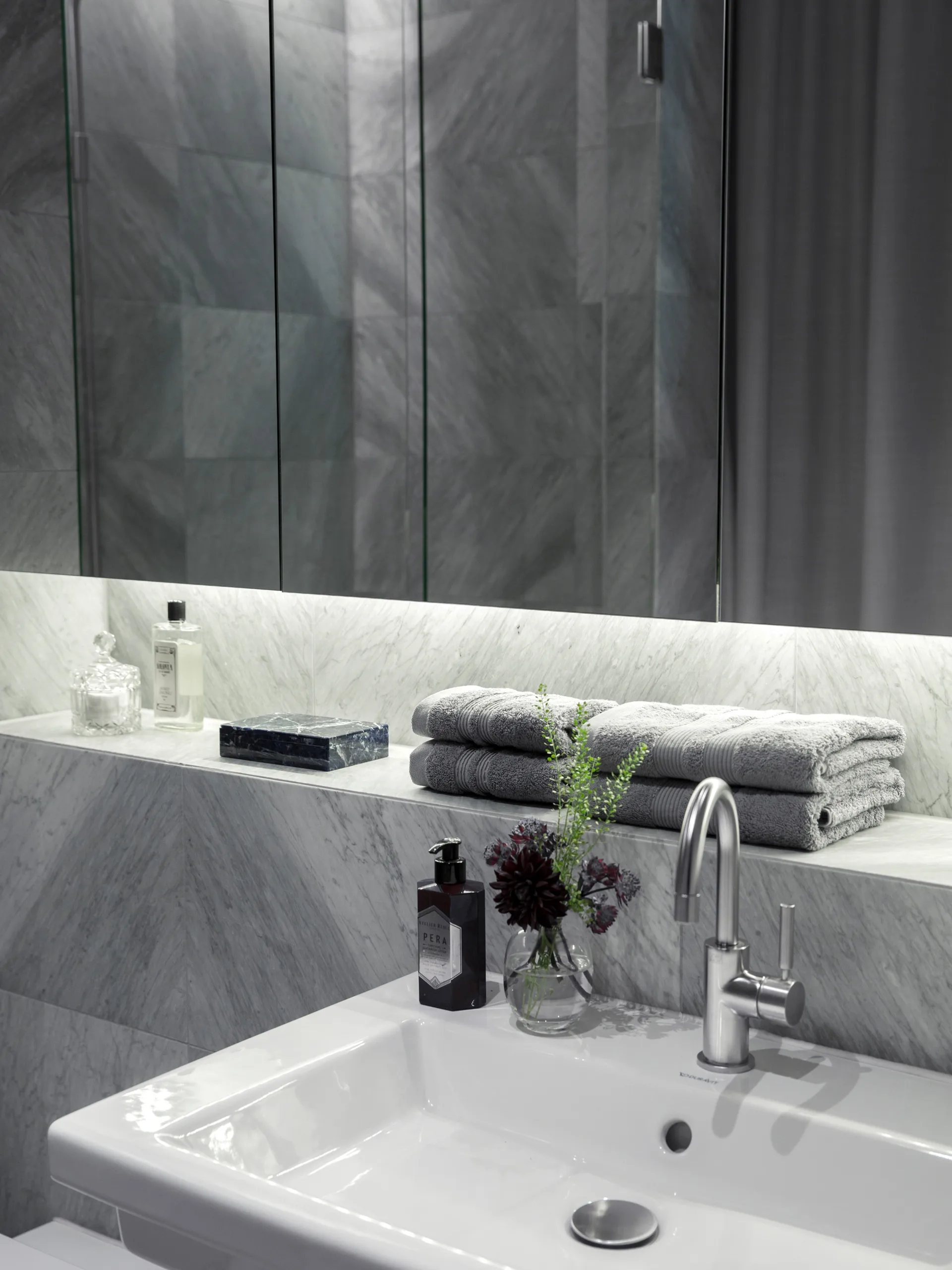 Fontana towel EKO, Grey, 70x140 cm Mille Notti