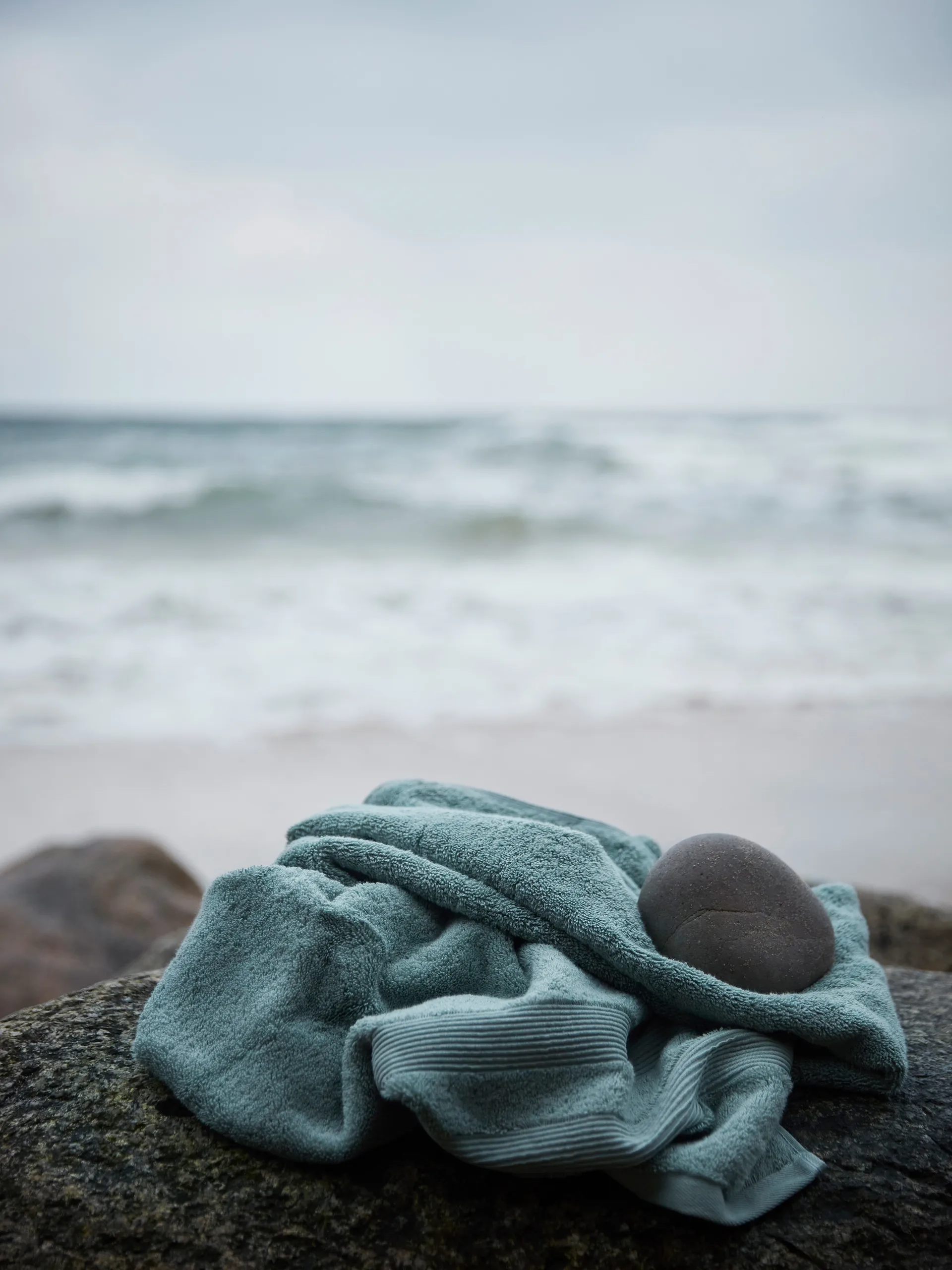 Fontana towel EKO, Grey green, 70x140 cm Mille Notti