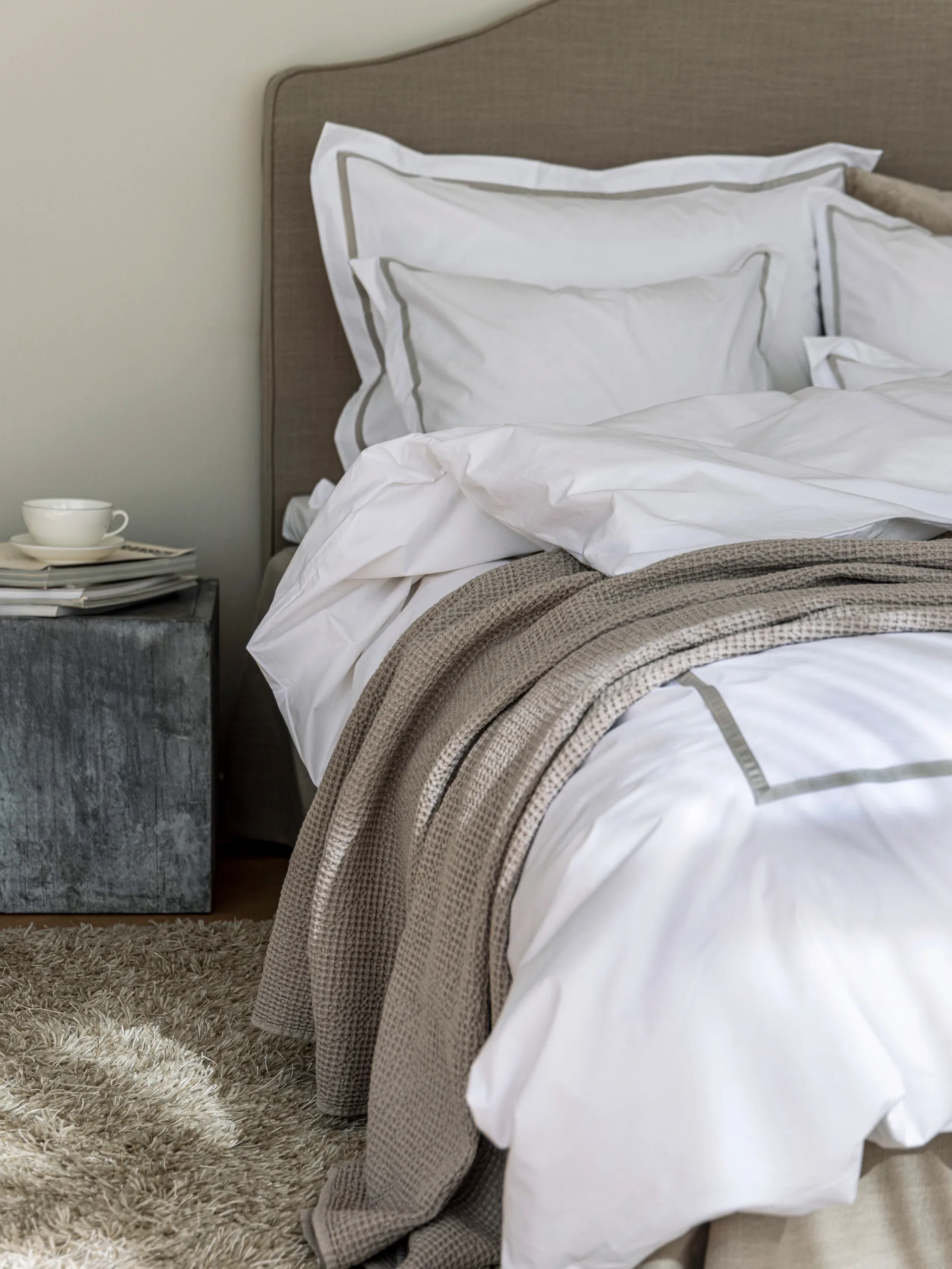 Riposo Bedspread, Stone, 180x260 cm Mille Notti
