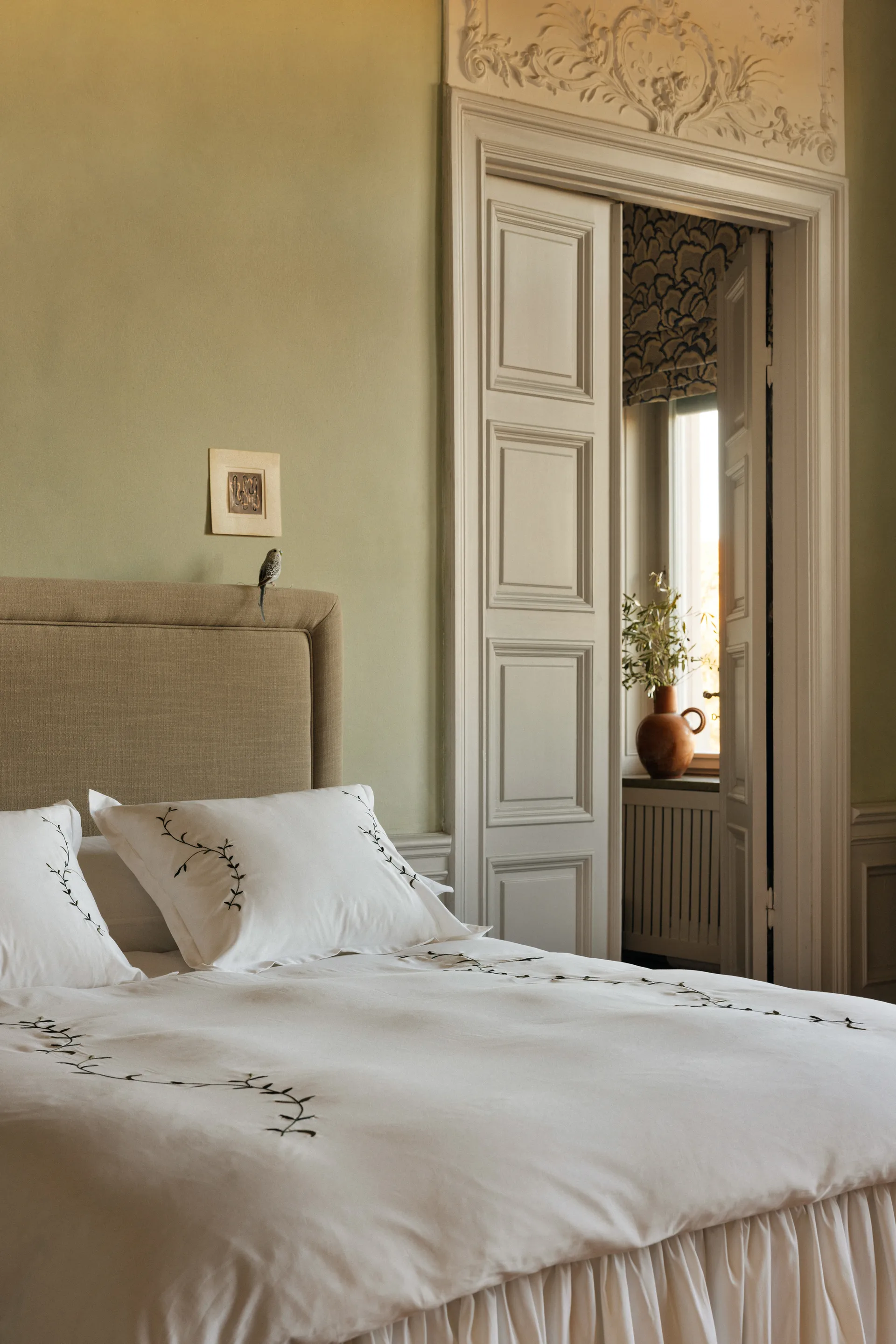 Vivace pillowcase, Green, 50x90 cm Mille Notti