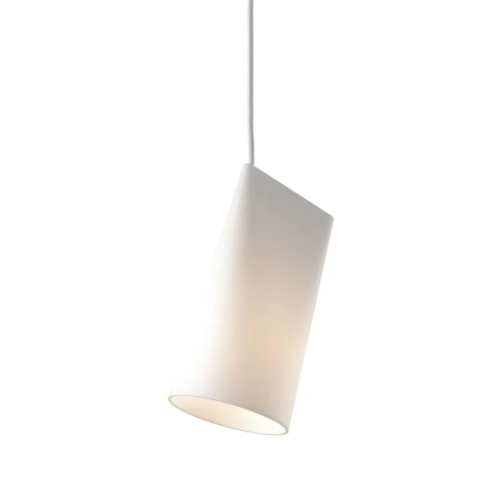 Ceiling lamp ceramic 11.2x22 cm - White - MOEBE