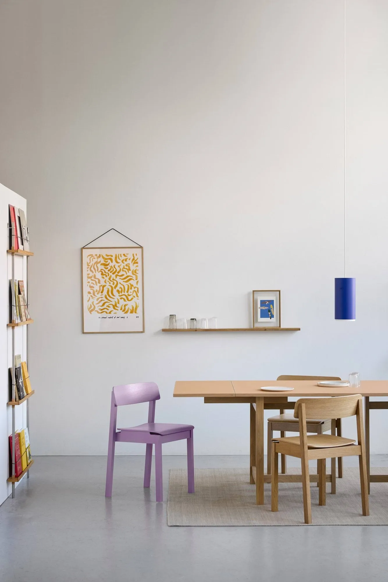 Everyday Chair chair, Soft lavender MOEBE