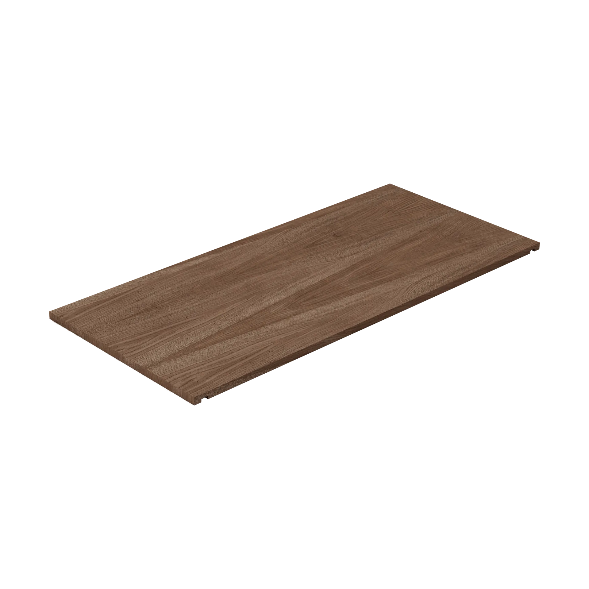 Lid to storage box 28x60 cm, Smoked oak MOEBE