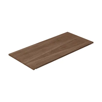 Lid to storage box 28x60 cm - Smoked oak - MOEBE