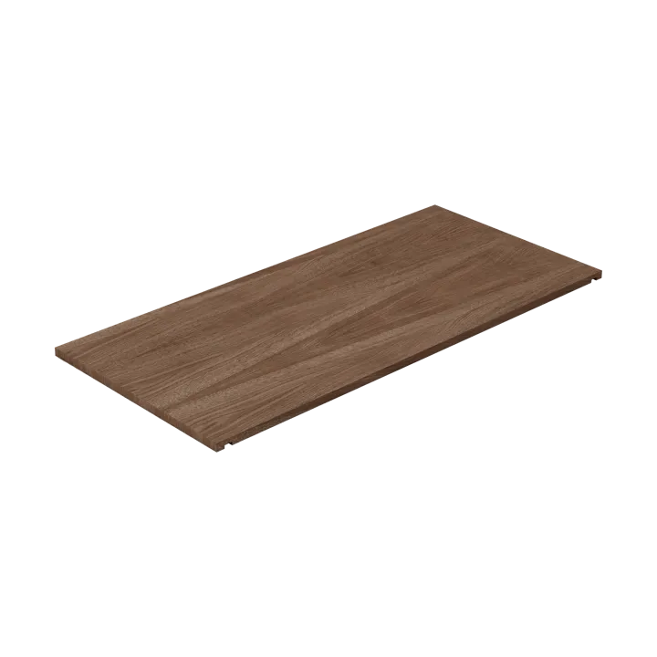Lid to storage box 28x60 cm - Smoked oak - MOEBE