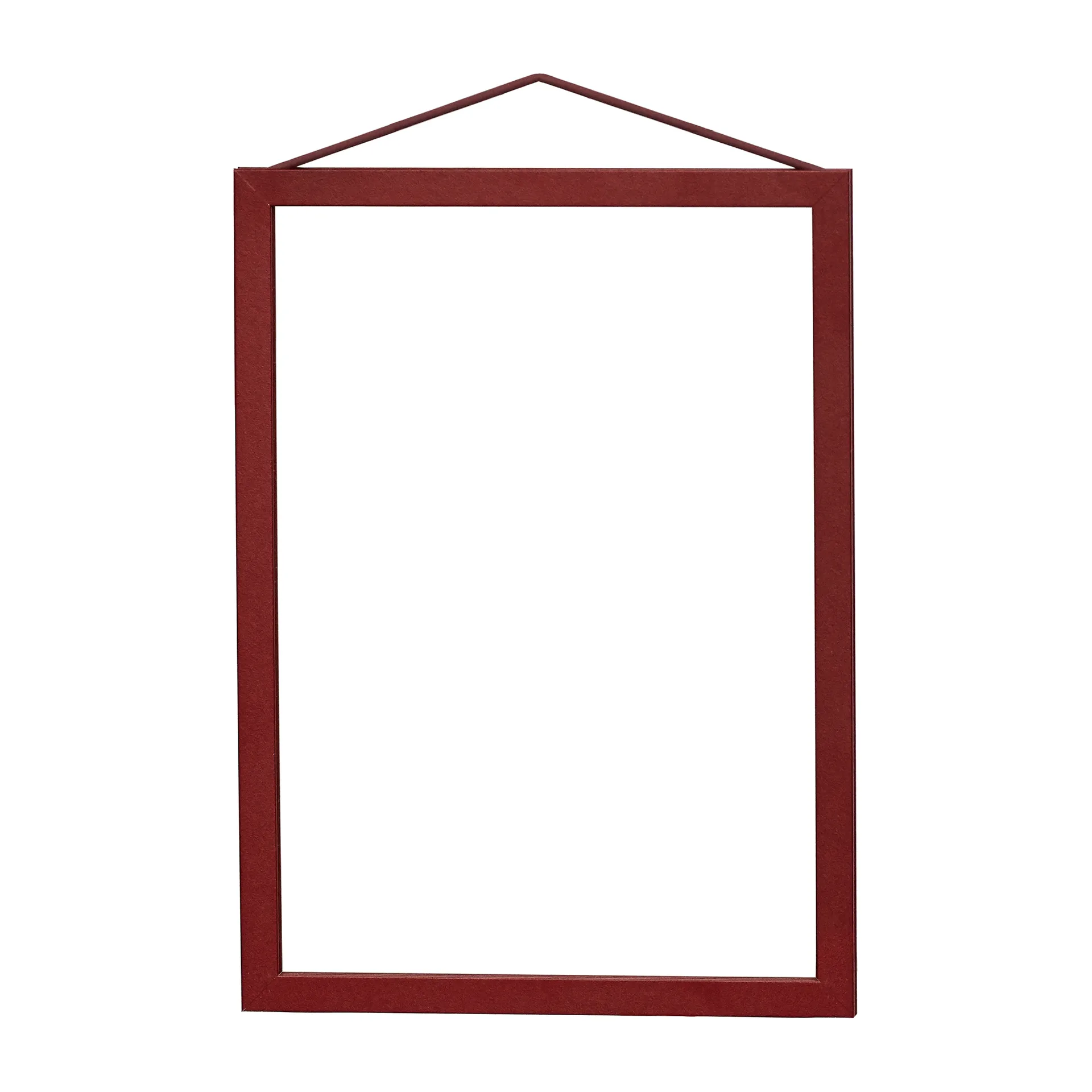 Moebe frame A5 16.5x22.7 cm, Transparent. Red MOEBE