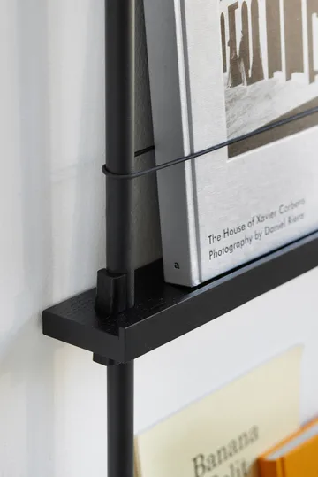 Moebe magazine rack - Black-black - MOEBE