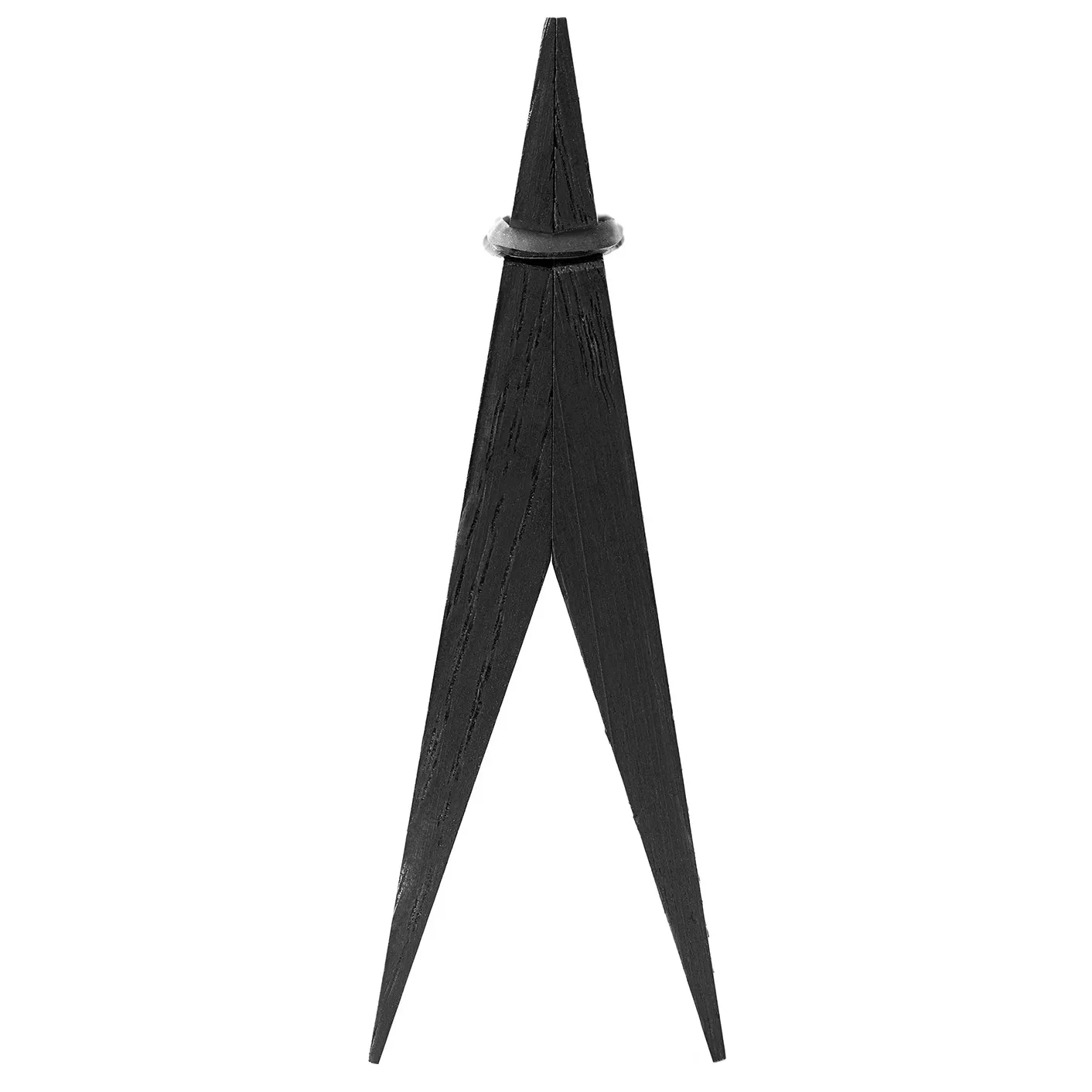 Moebe Pinch wooden clip, Blackpainted oak MOEBE