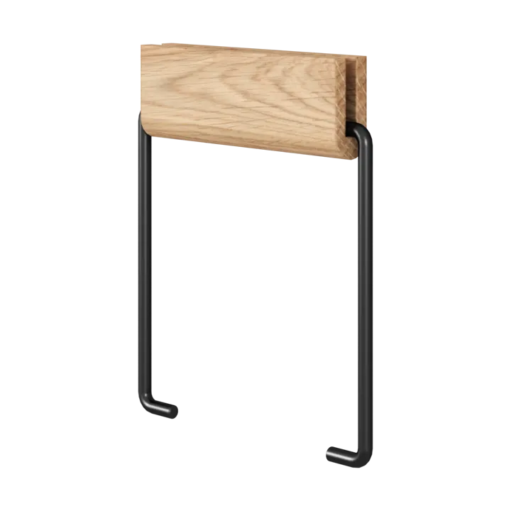 Moebe toilet paper holder - Oak-black - MOEBE