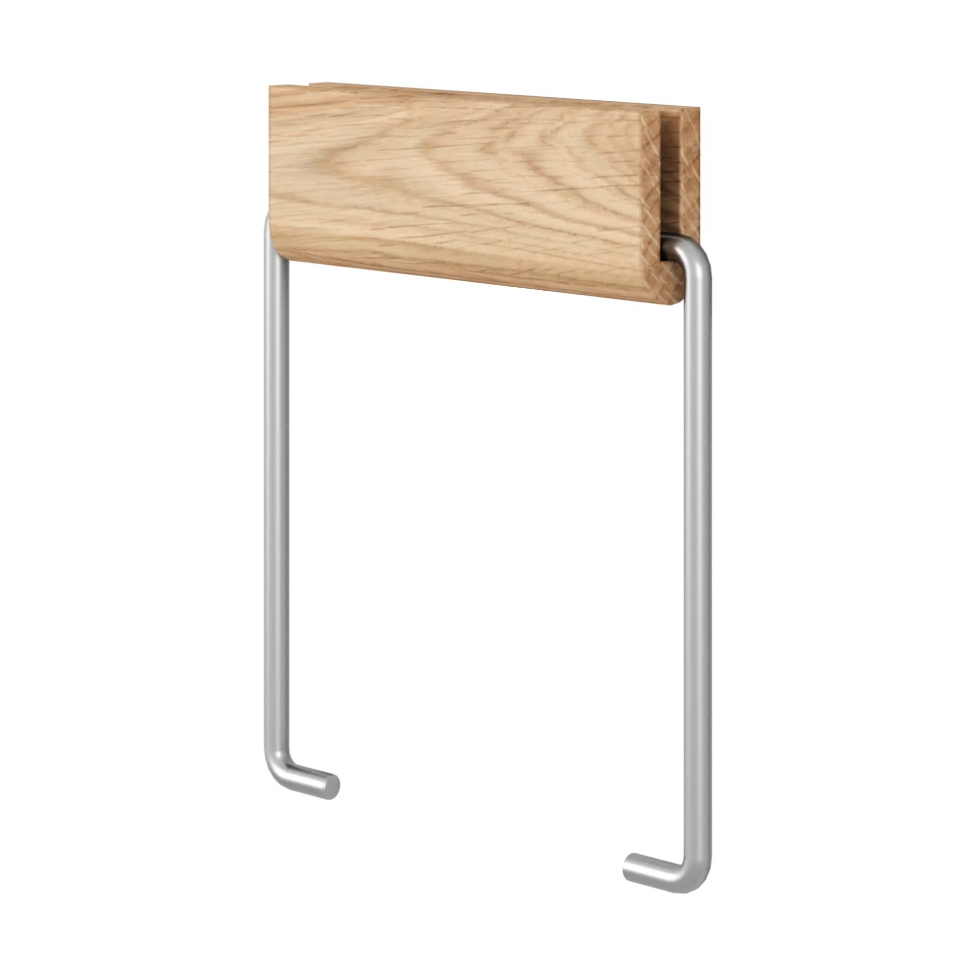 Moebe toilet paper holder, Oak-steel MOEBE
