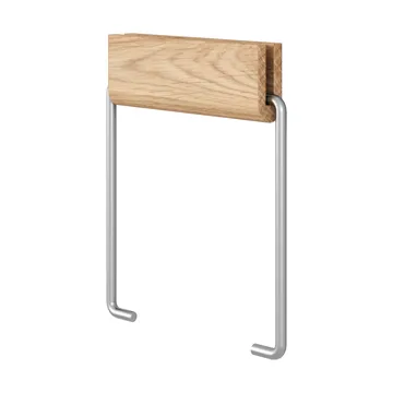 Moebe toilet paper holder - Oak-steel - MOEBE