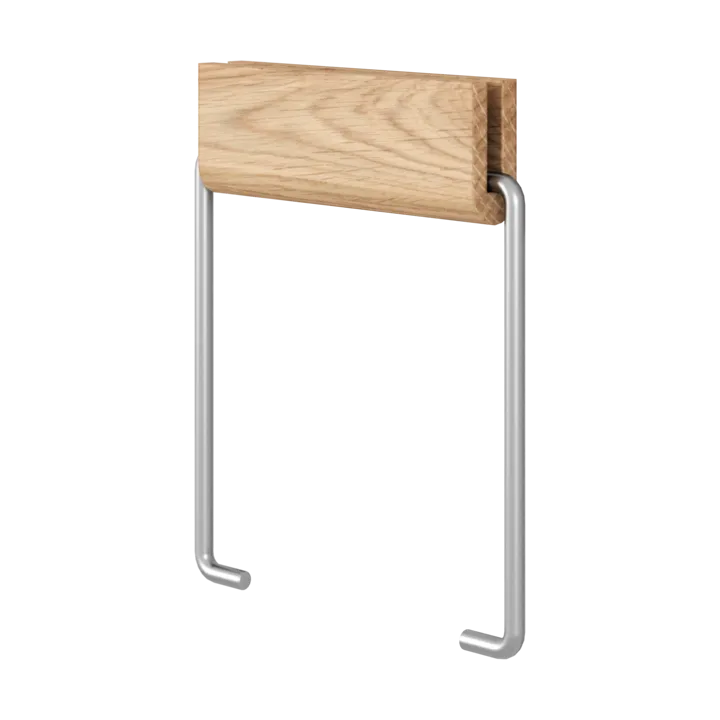 Moebe toilet paper holder - Oak-steel - MOEBE