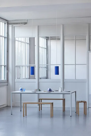 Moebe Tube pendant lamp large Ø14 cm - Deep blue - MOEBE