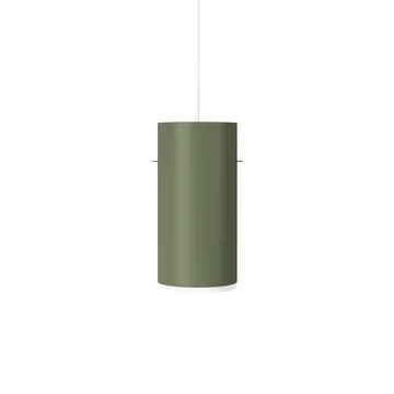 Moebe Tube pendant lamp large Ø14 cm - Pine green - MOEBE