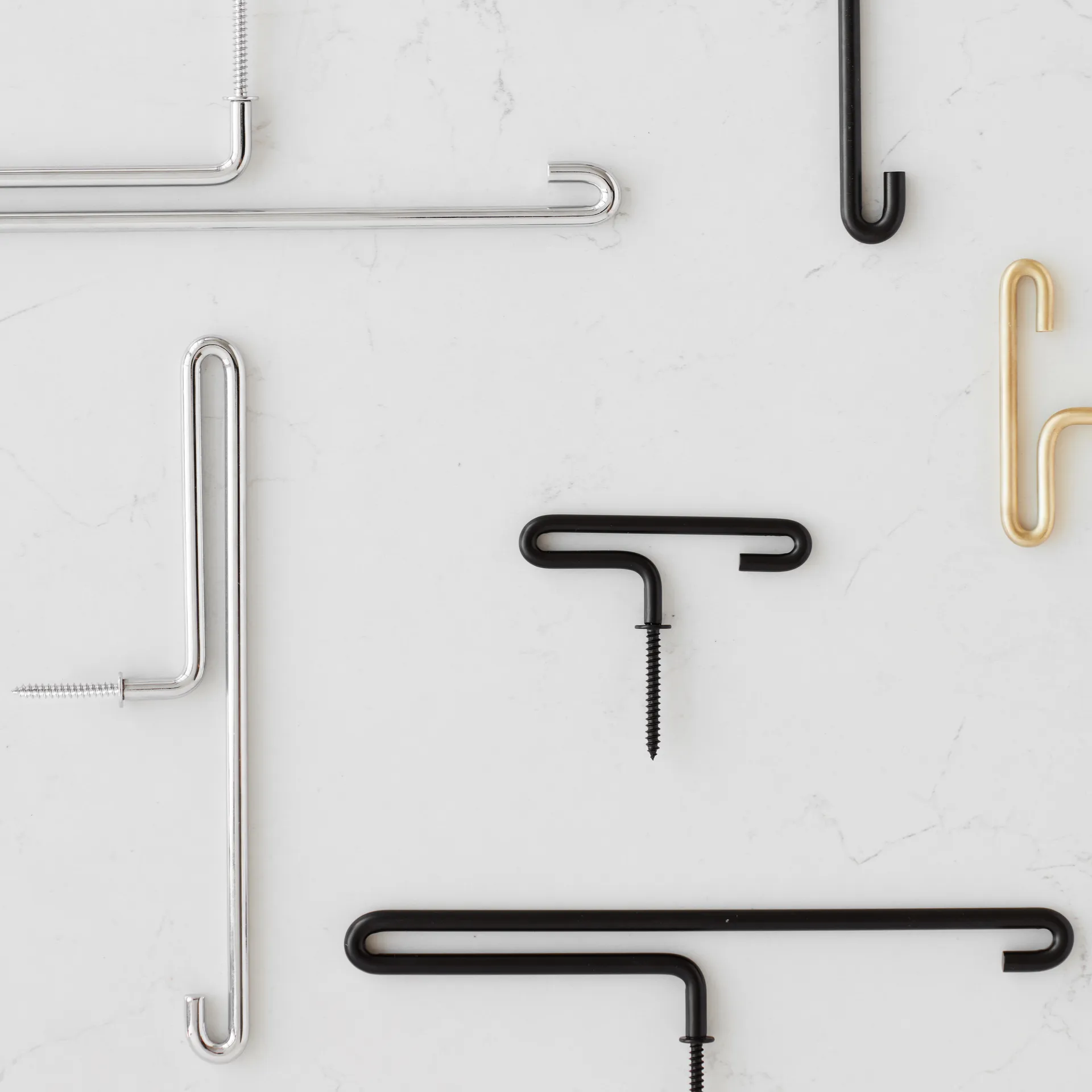 Moebe Wall hook large, Black MOEBE