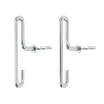 Moebe wall hook small 2-pack - Stainless steel - MOEBE