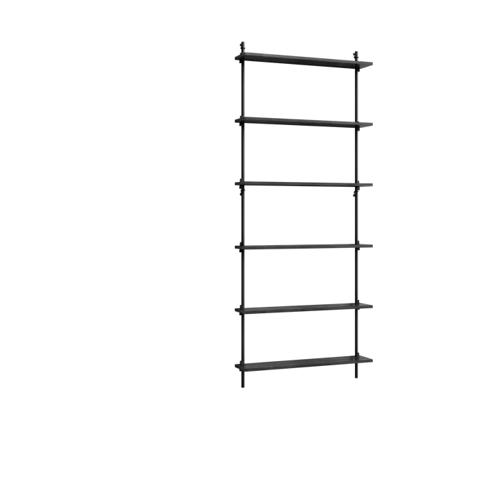 Moebe wall shelving ws.200.1 - Black - MOEBE