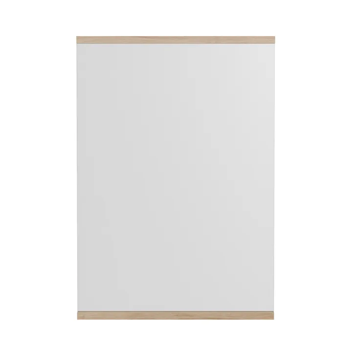 Rectangular wall mirror 50x70 cm - Oak - MOEBE