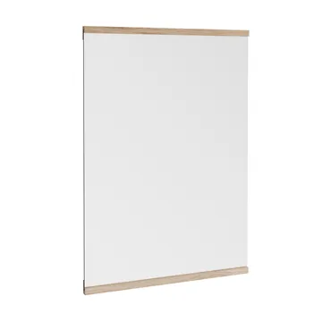 Rectangular wall mirror 50x70 cm - Oak - MOEBE