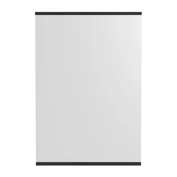 Rectangular wall mirror 70x100 cm - Black - MOEBE