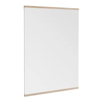 Rectangular wall mirror 70x100 cm - Oak - MOEBE