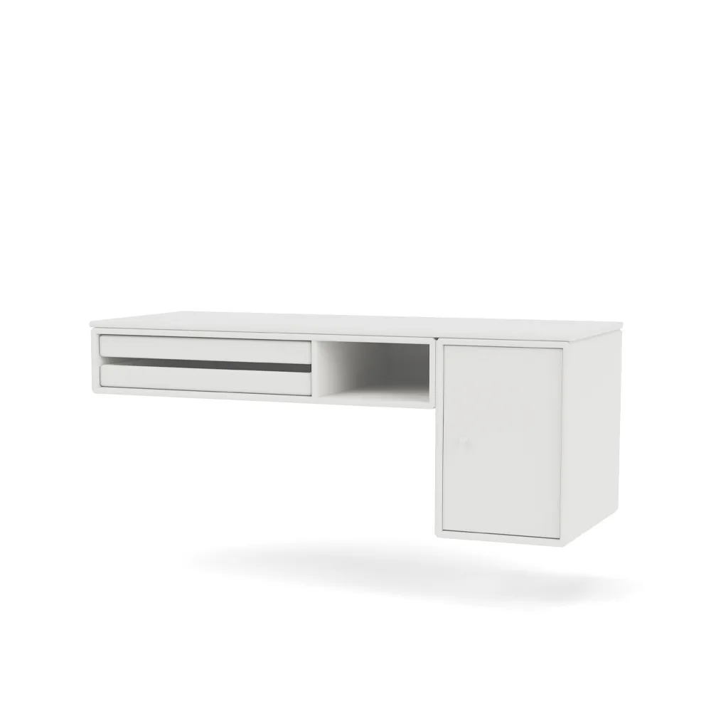 Bureau desk, White 01 Montana
