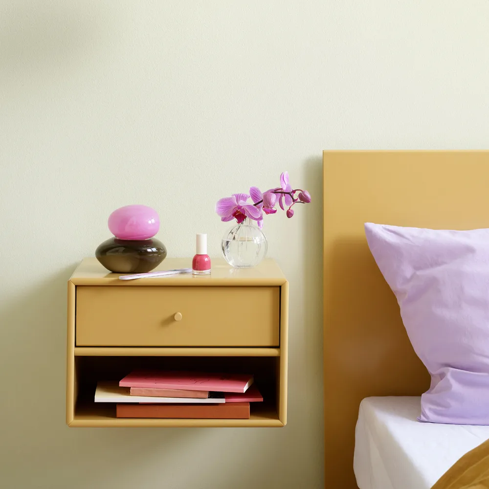 Dash bedside table, Camomile 159, incl. suspension cm Montana