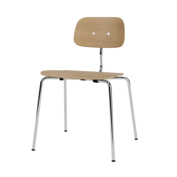 Kevi 2060 chair - Oak-chrome - Montana