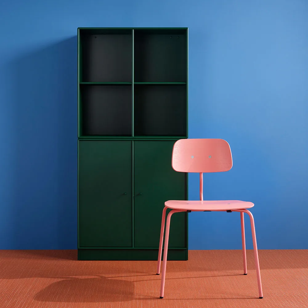 Kevi 2060 chair, Shadow 147 laquered stand-stained ash Montana