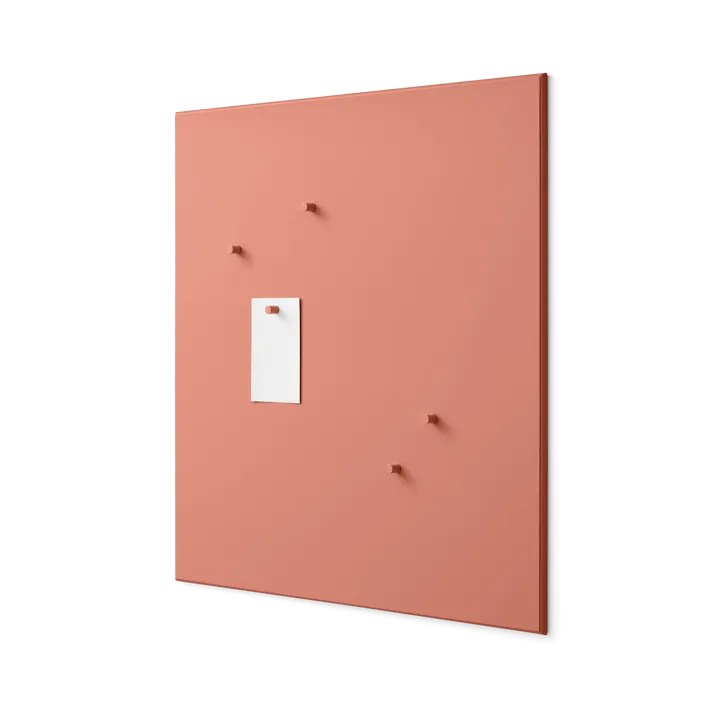 Montana noticeboard 69.6x69.6 cm - Rhubarb - Montana