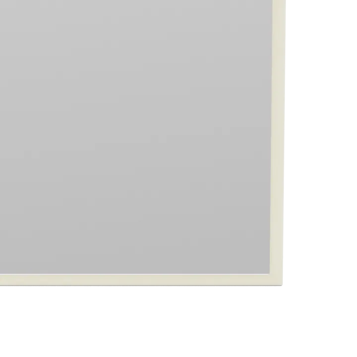 Montana rectangular mirror 69.6x138 cm - Vanilla - Montana