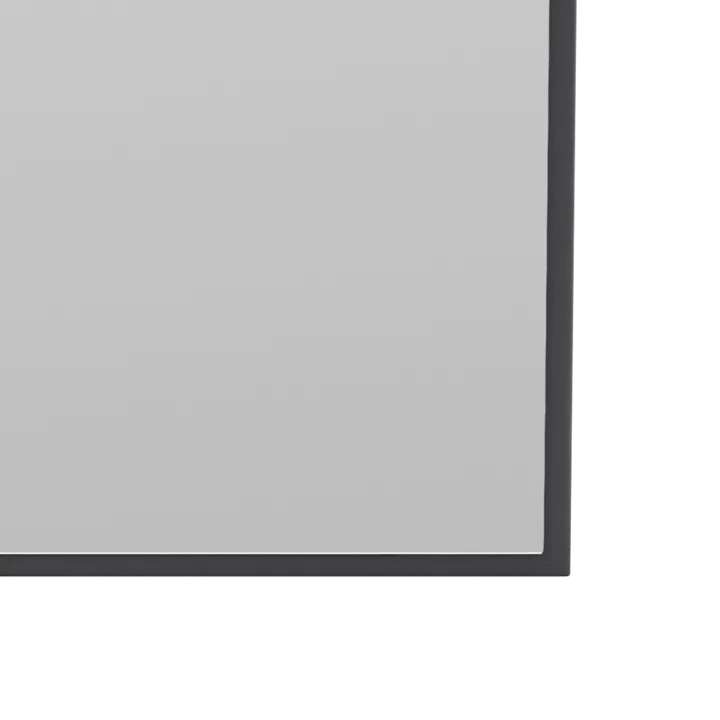 Montana square mirror 69.6x69.6 cm - Anthracite - Montana