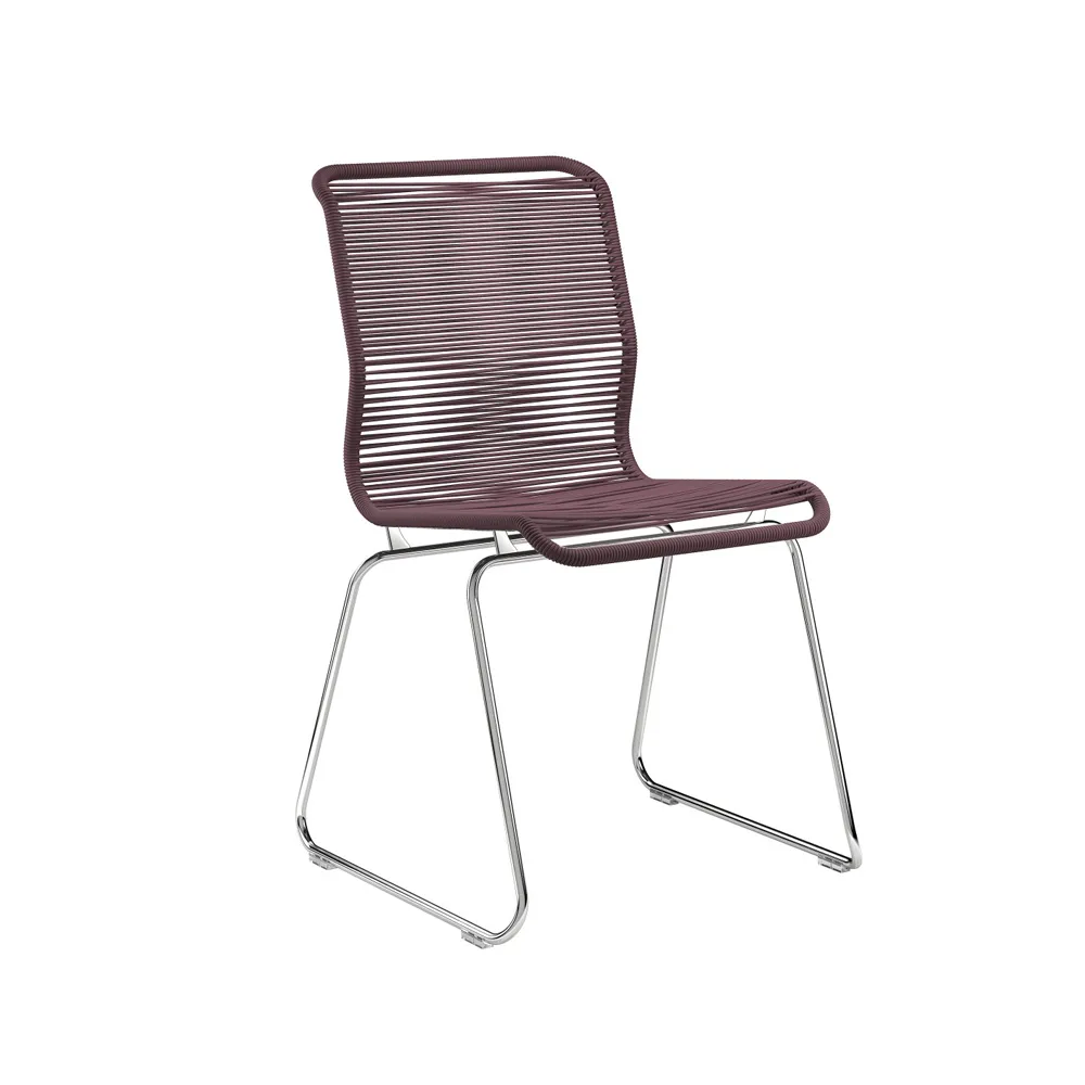 Panton One chair, Marcel, stainless steel Montana