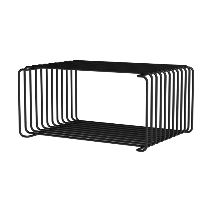 Panton Wire Half Height shelf 34.8x17.2x25.7 cm - Black - Montana