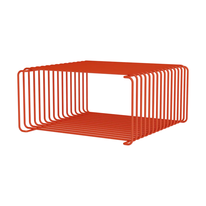 Panton Wire Half Height shelf 34.8x17.2x34.8 cm - Rosehip - Montana