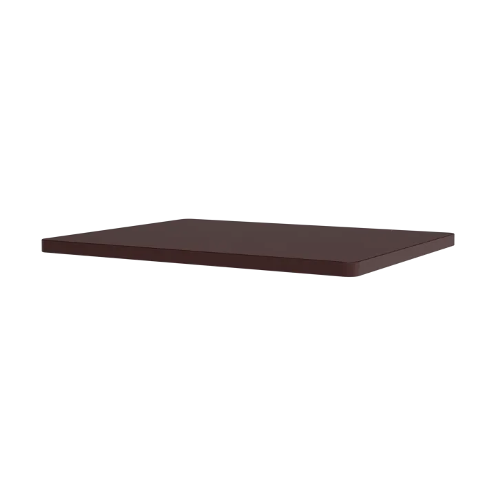 Panton Wire shelf 33x25,7 cm - Black red - Montana