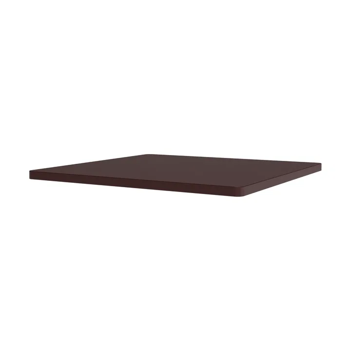 Panton Wire shelf 33x34.8 cm - Black red - Montana