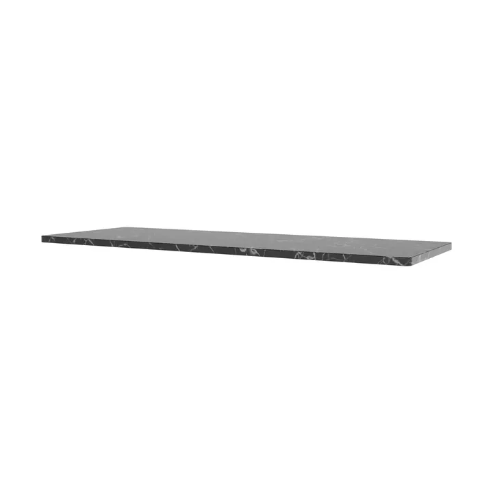 Panton Wire shelf 70,1x25,7 cm - Black marble - Montana