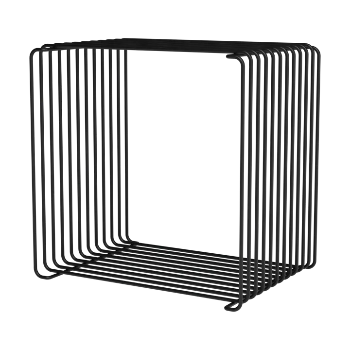 Panton Wire Single shelf 34,8x34,8x25,7 cm - Black - Montana