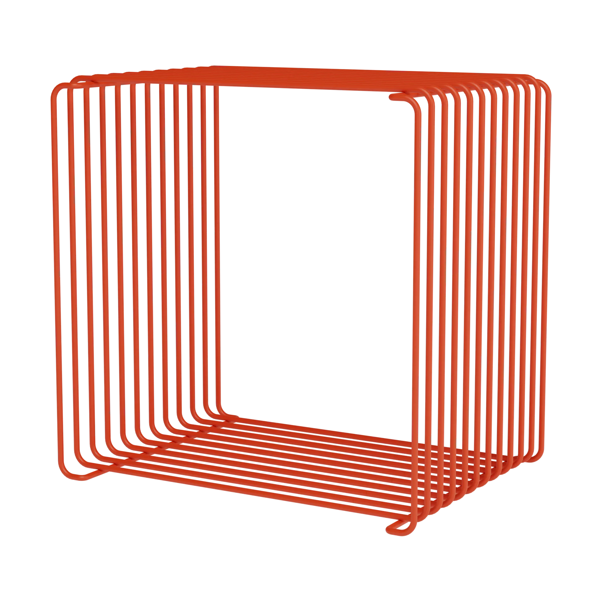Panton Wire Single shelf 34,8x34,8x25,7 cm, Rosehip Montana